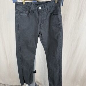 Levi's 513 Men's Slim Straight Leg Gray Denim Jeans - Size 28x30 (28x28)